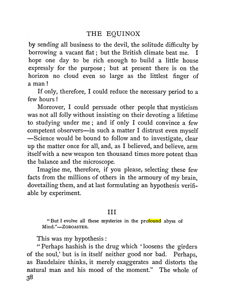 Original scan of The Equinox (Volume I, Number I), PDF page 48