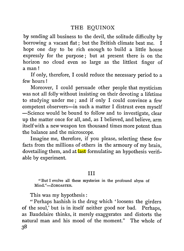 Original scan of The Equinox (Volume I, Number I), PDF page 48