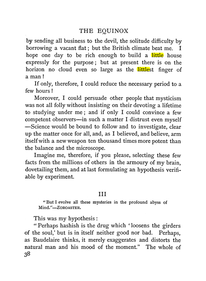 Original scan of The Equinox (Volume I, Number I), PDF page 48