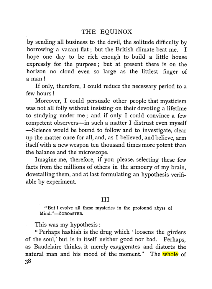 Original scan of The Equinox (Volume I, Number I), PDF page 48