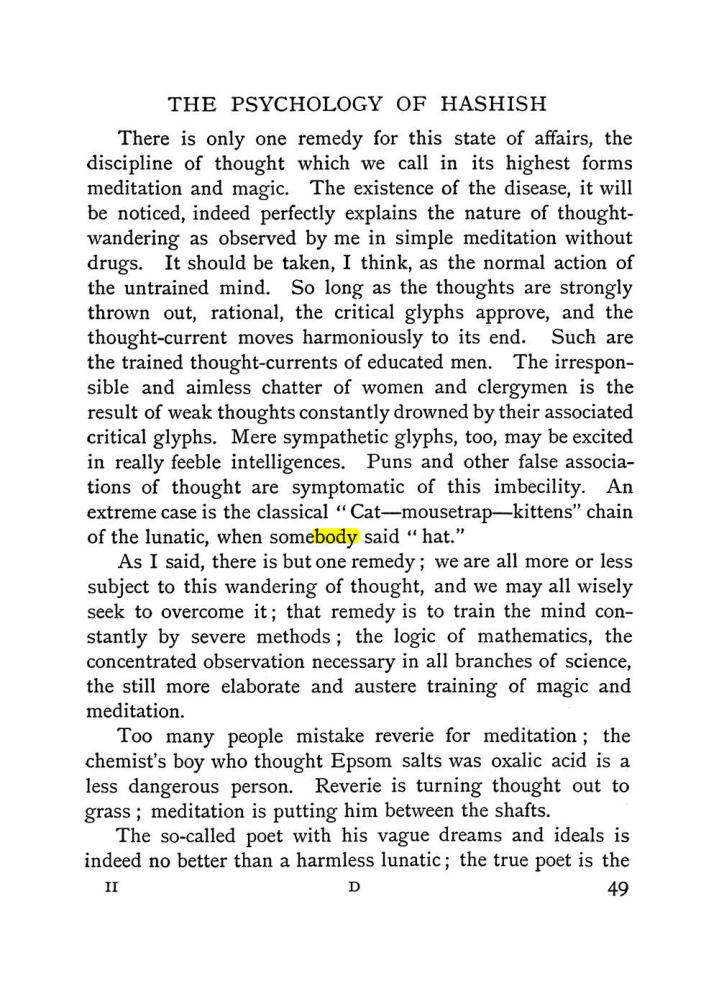 Original scan of The Equinox (Volume I, Number I), PDF page 59