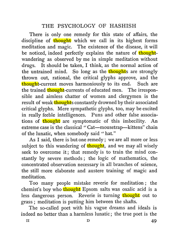 Original scan of The Equinox (Volume I, Number I), PDF page 59