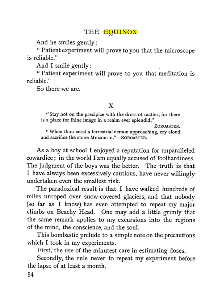 Original scan of The Equinox (Volume I, Number I), PDF page 64