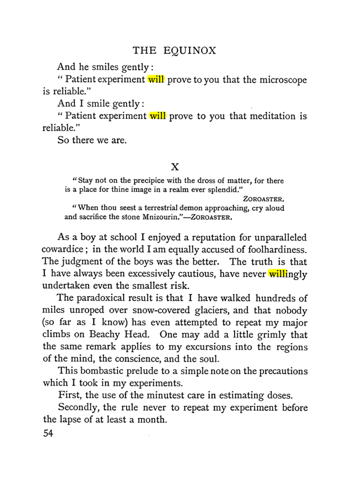 Original scan of The Equinox (Volume I, Number I), PDF page 64