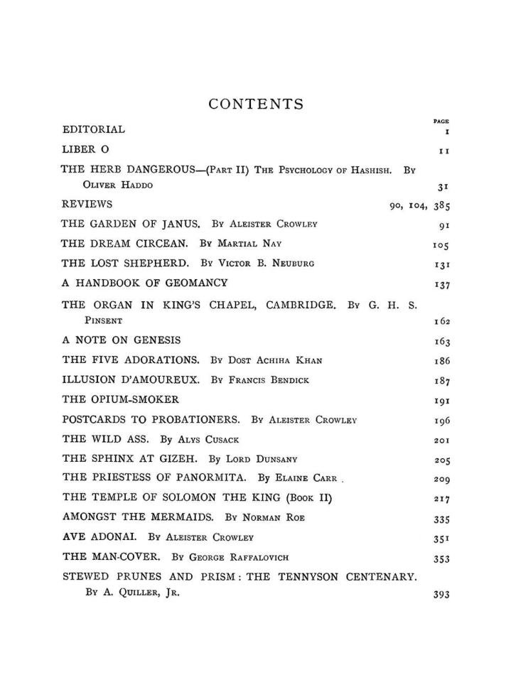 Original scan of The Equinox (Volume I, Number I), PDF page 7