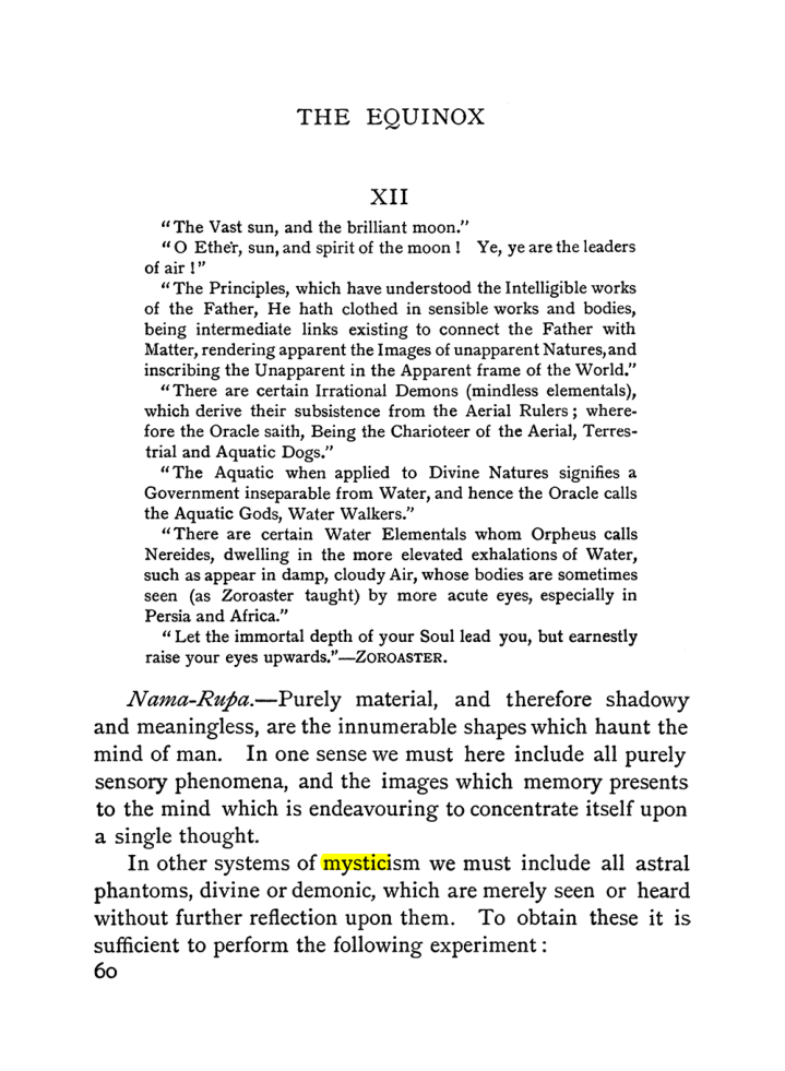 Original scan of The Equinox (Volume I, Number I), PDF page 70