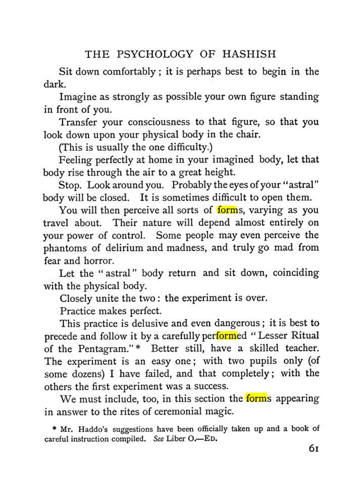 Original scan of The Equinox (Volume I, Number I), PDF page 71