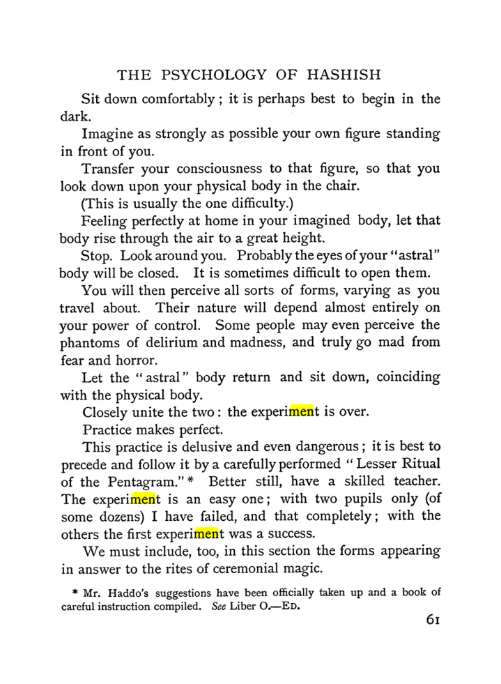 Original scan of The Equinox (Volume I, Number I), PDF page 71