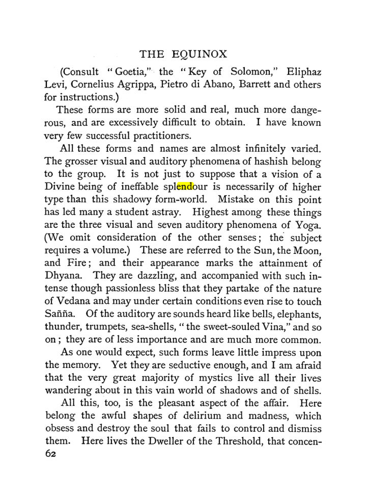 Original scan of The Equinox (Volume I, Number I), PDF page 72