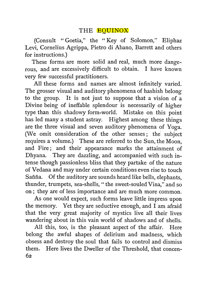 Original scan of The Equinox (Volume I, Number I), PDF page 72