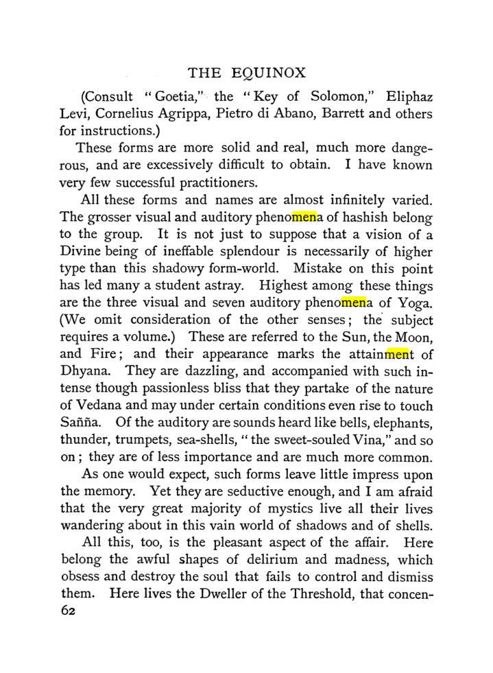 Original scan of The Equinox (Volume I, Number I), PDF page 72