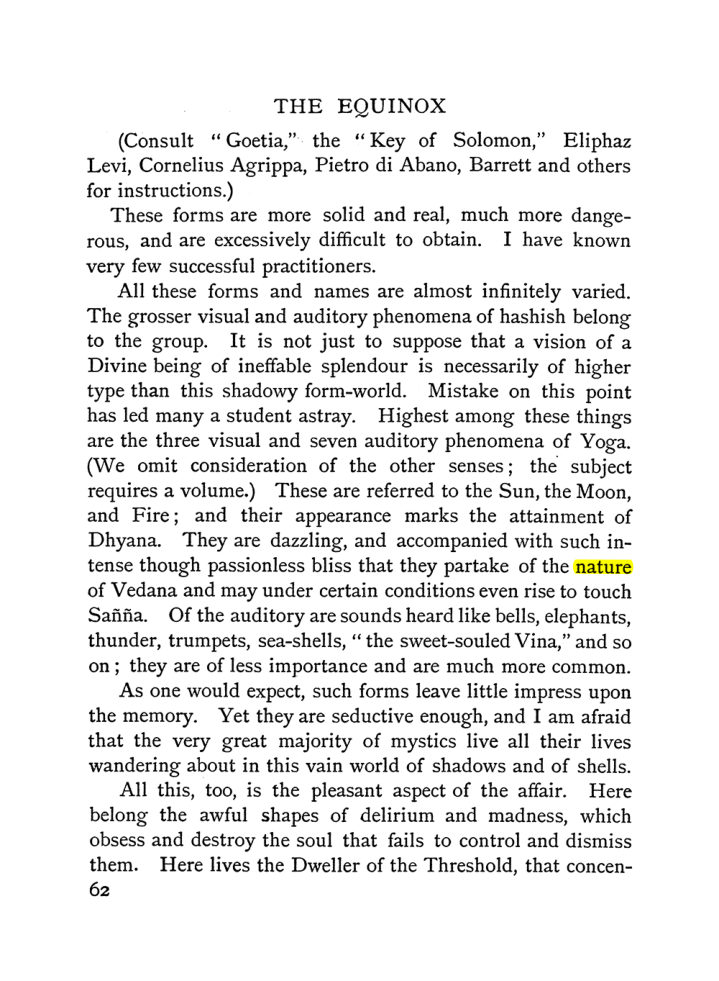 Original scan of The Equinox (Volume I, Number I), PDF page 72