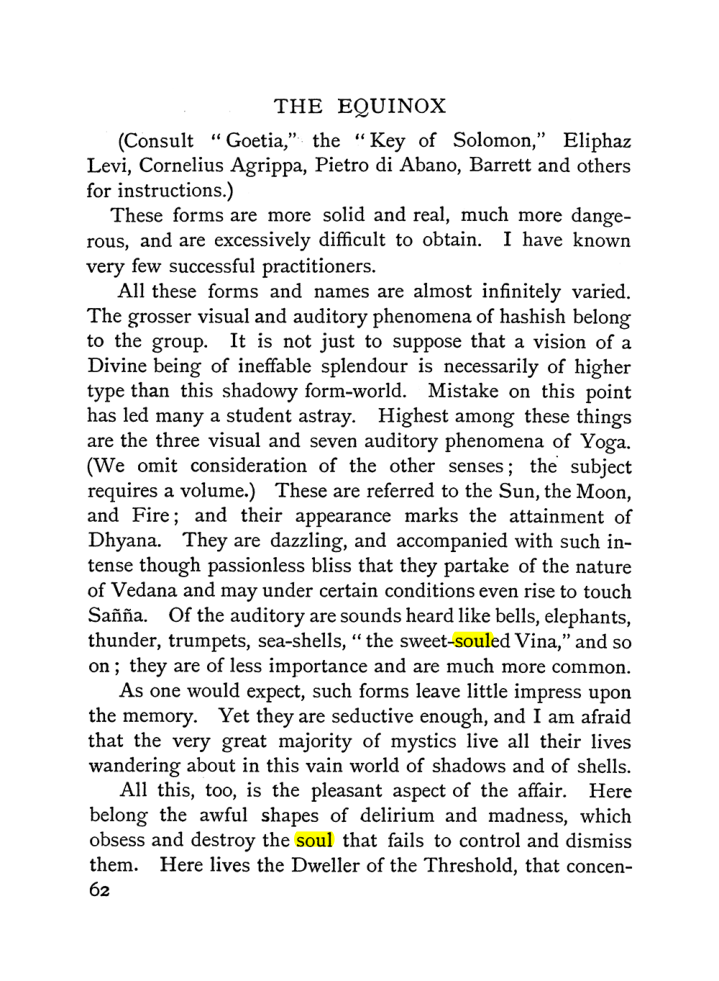 Original scan of The Equinox (Volume I, Number I), PDF page 72