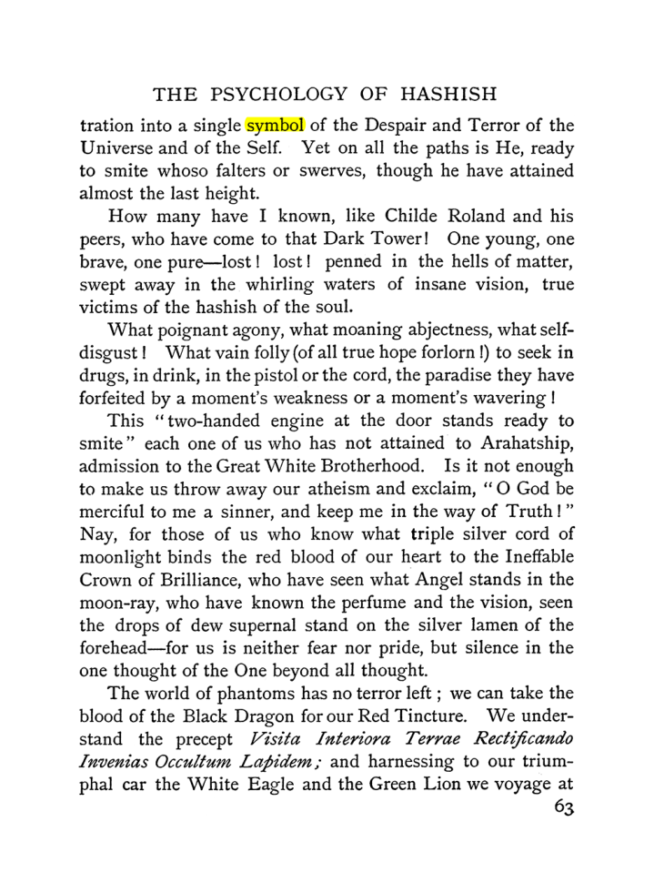 Original scan of The Equinox (Volume I, Number I), PDF page 73