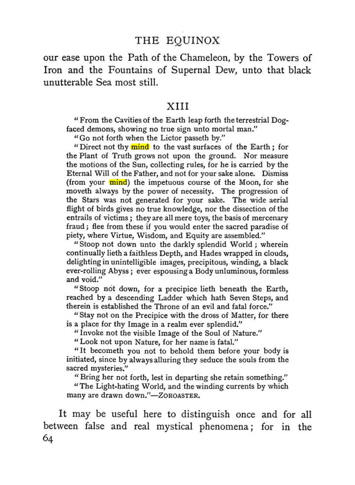 Original scan of The Equinox (Volume I, Number I), PDF page 74