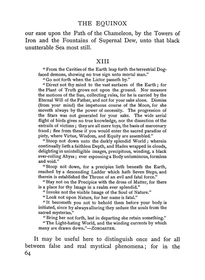 Original scan of The Equinox (Volume I, Number I), PDF page 74