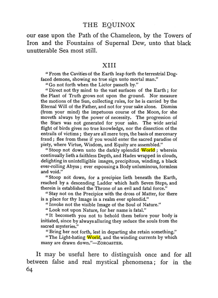 Original scan of The Equinox (Volume I, Number I), PDF page 74