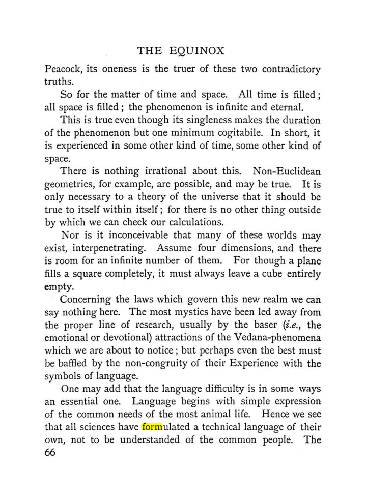 Original scan of The Equinox (Volume I, Number I), PDF page 76