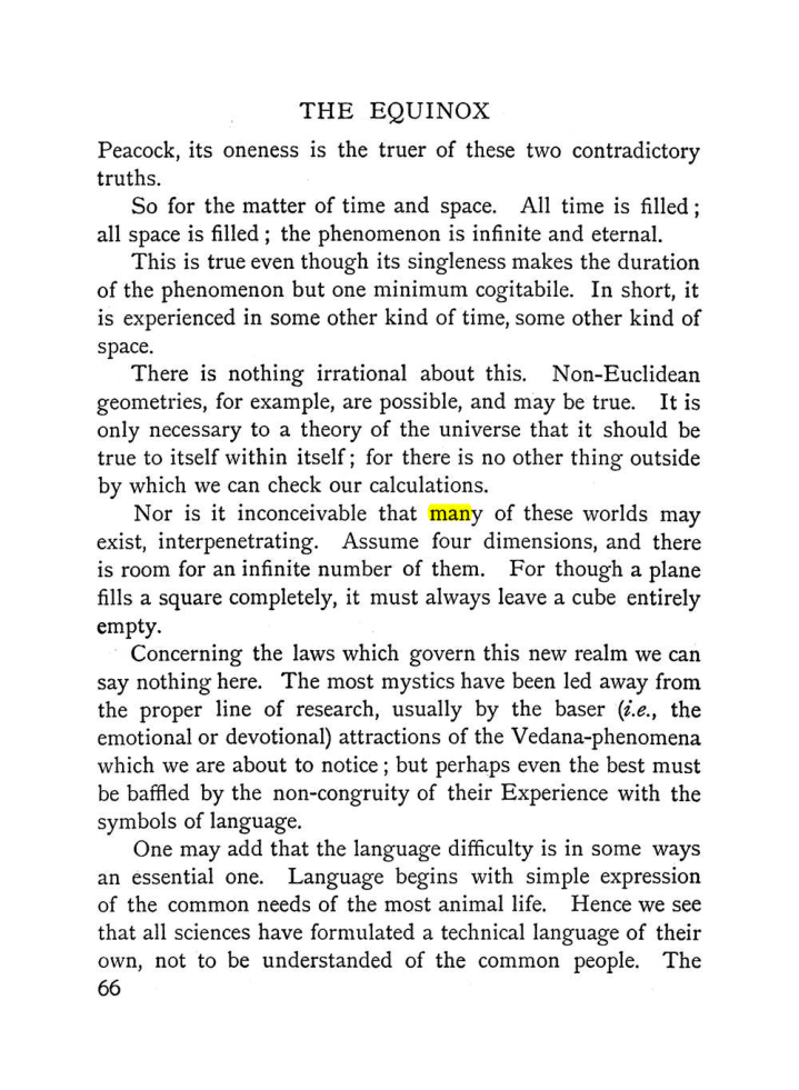 Original scan of The Equinox (Volume I, Number I), PDF page 76