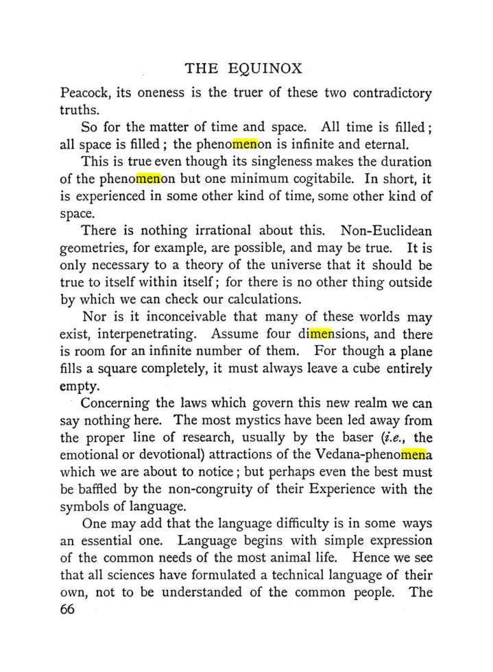 Original scan of The Equinox (Volume I, Number I), PDF page 76