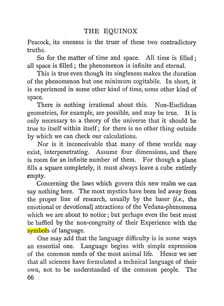 Original scan of The Equinox (Volume I, Number I), PDF page 76