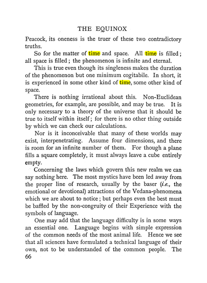 Original scan of The Equinox (Volume I, Number I), PDF page 76