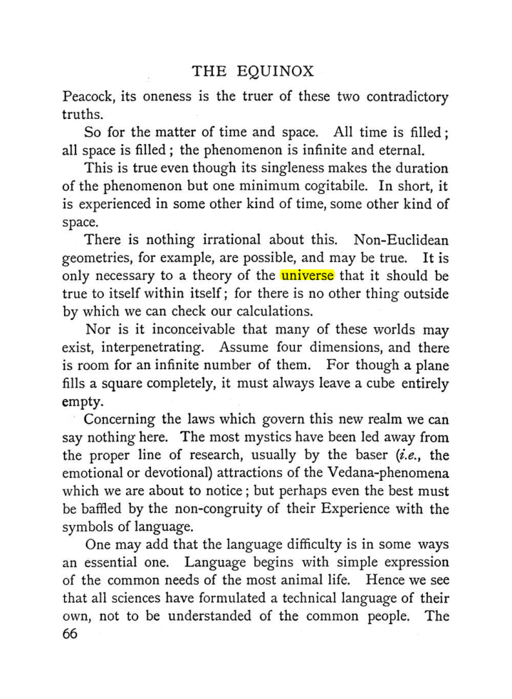Original scan of The Equinox (Volume I, Number I), PDF page 76