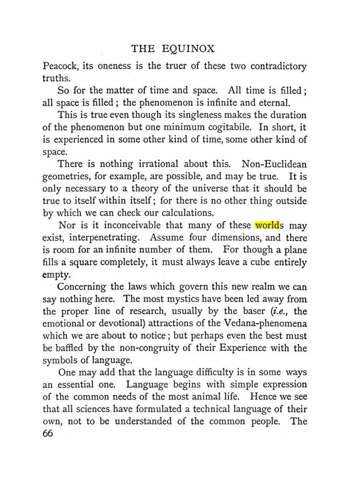 Original scan of The Equinox (Volume I, Number I), PDF page 76