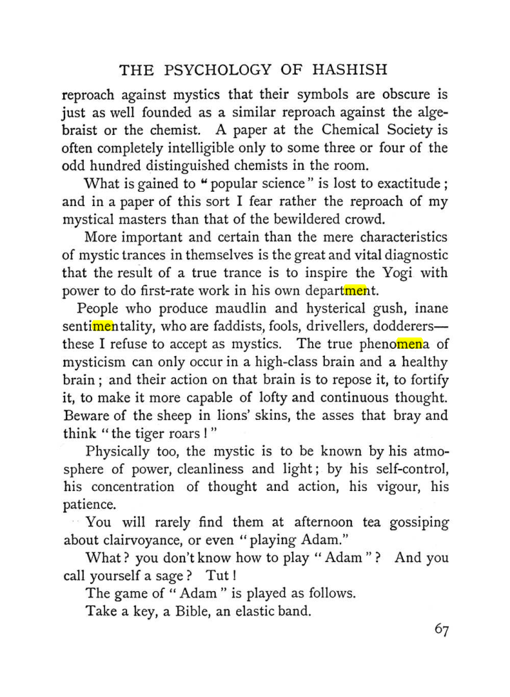 Original scan of The Equinox (Volume I, Number I), PDF page 77