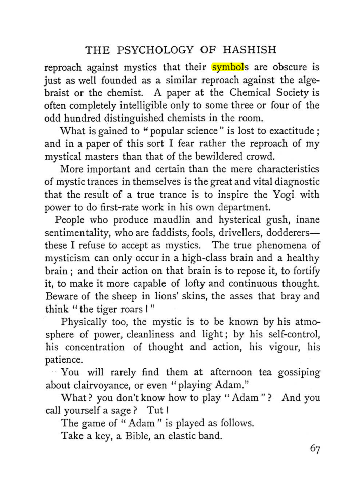 Original scan of The Equinox (Volume I, Number I), PDF page 77
