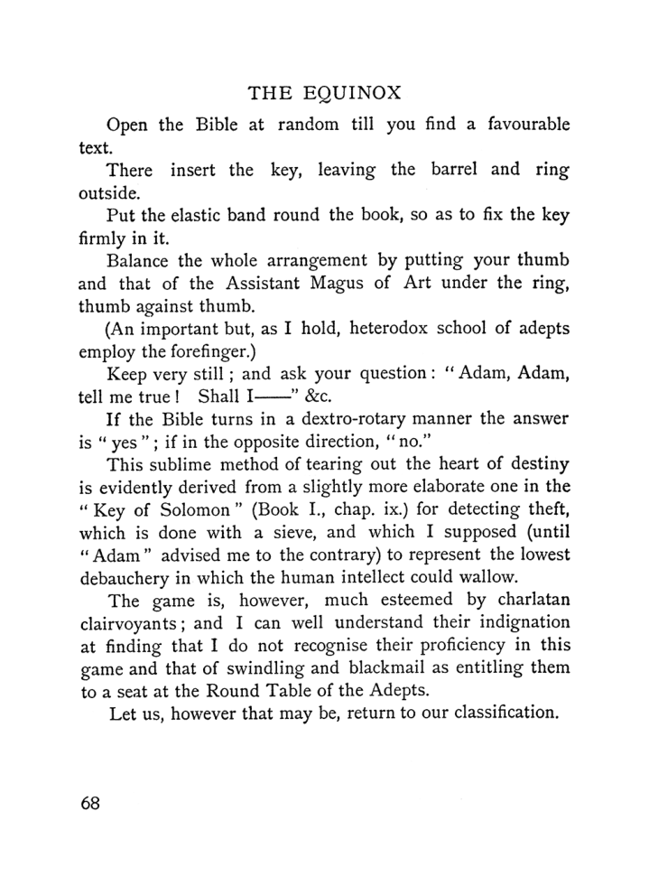 Original scan of The Equinox (Volume I, Number I), PDF page 78