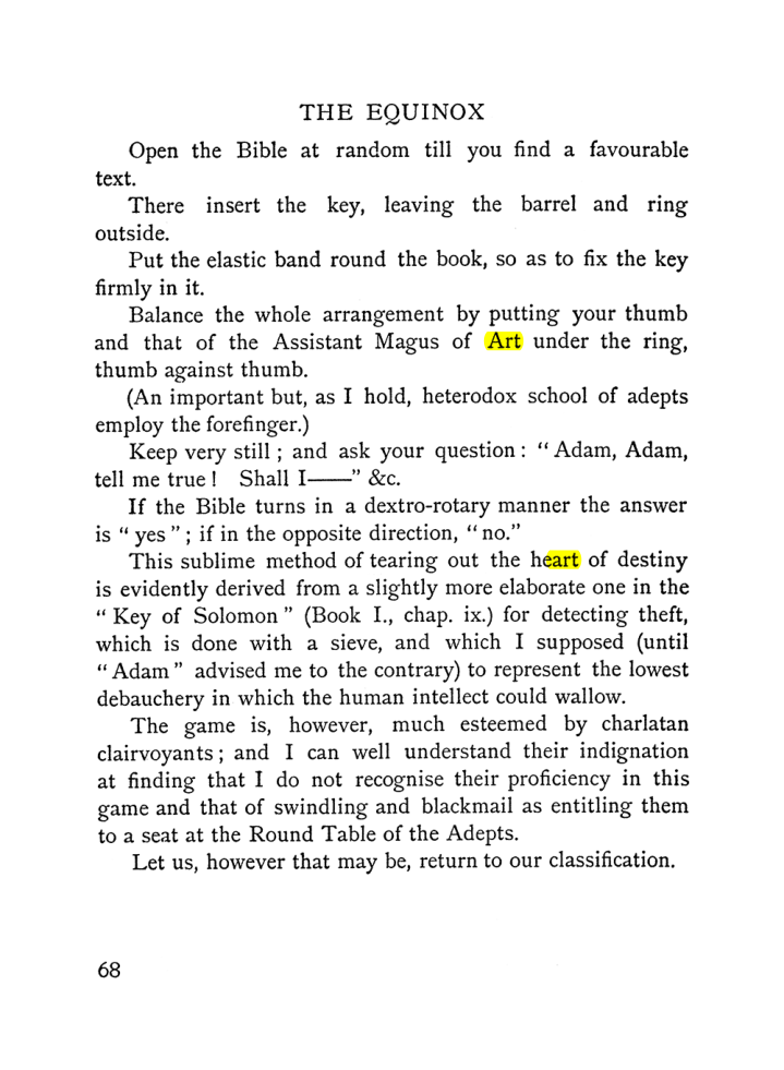 Original scan of The Equinox (Volume I, Number I), PDF page 78