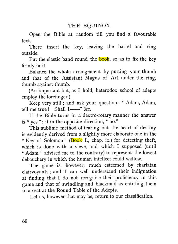 Original scan of The Equinox (Volume I, Number I), PDF page 78