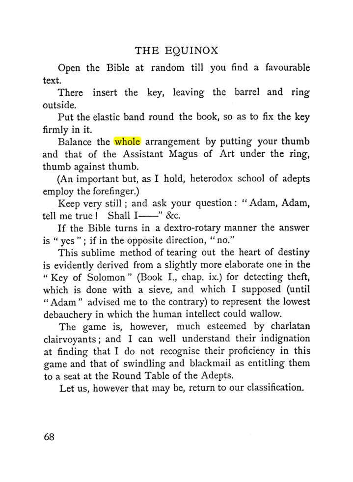 Original scan of The Equinox (Volume I, Number I), PDF page 78