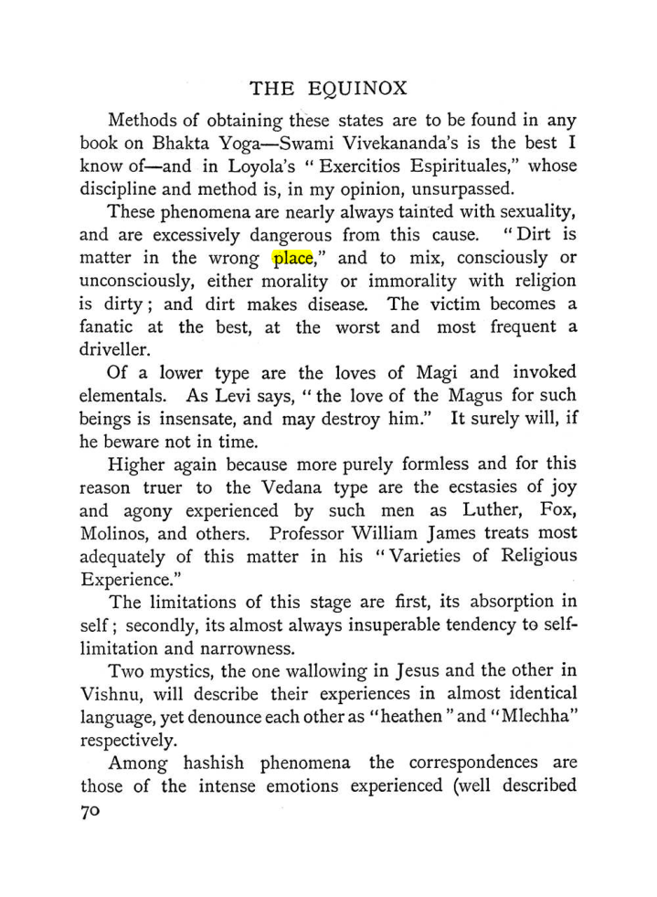 Original scan of The Equinox (Volume I, Number I), PDF page 80