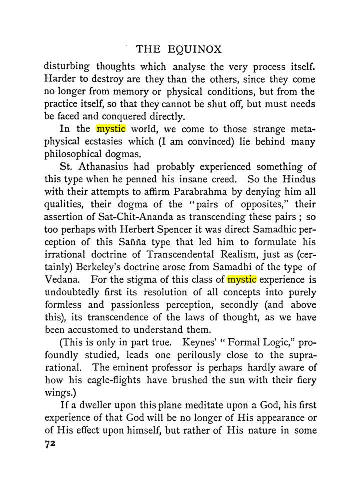 Original scan of The Equinox (Volume I, Number I), PDF page 82