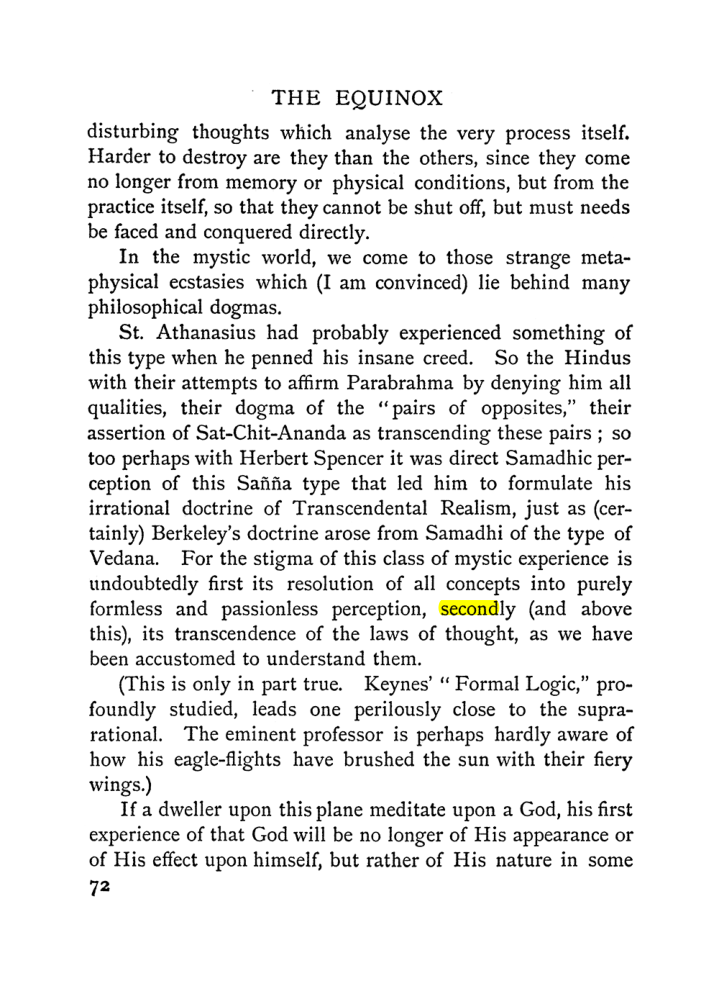 Original scan of The Equinox (Volume I, Number I), PDF page 82