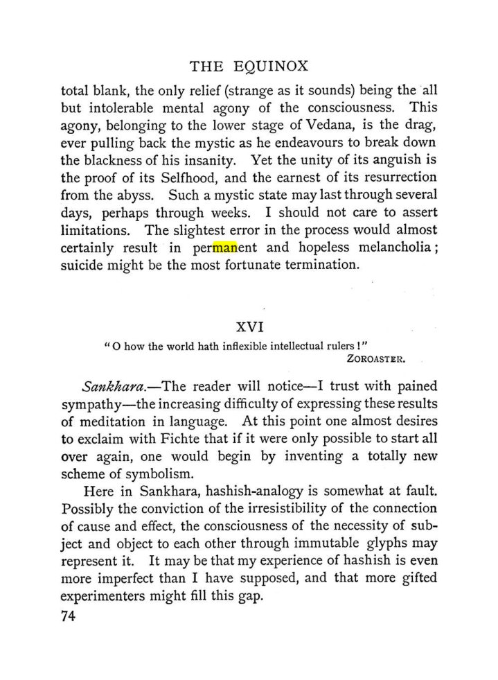 Original scan of The Equinox (Volume I, Number I), PDF page 84