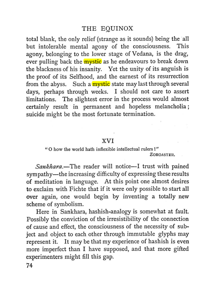 Original scan of The Equinox (Volume I, Number I), PDF page 84