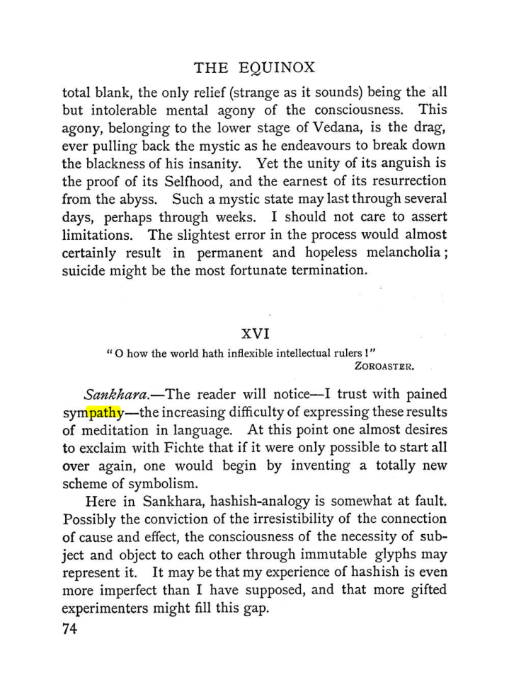 Original scan of The Equinox (Volume I, Number I), PDF page 84