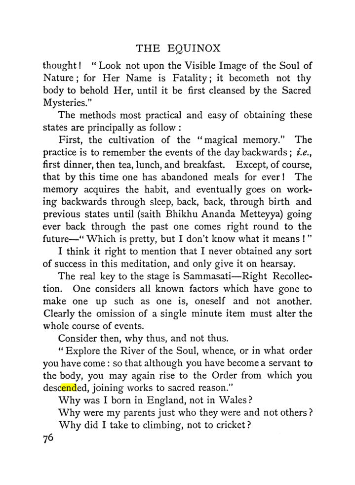Original scan of The Equinox (Volume I, Number I), PDF page 86