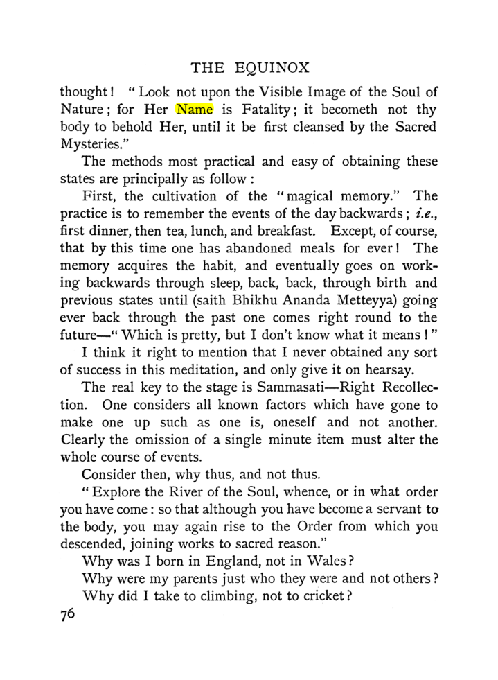 Original scan of The Equinox (Volume I, Number I), PDF page 86