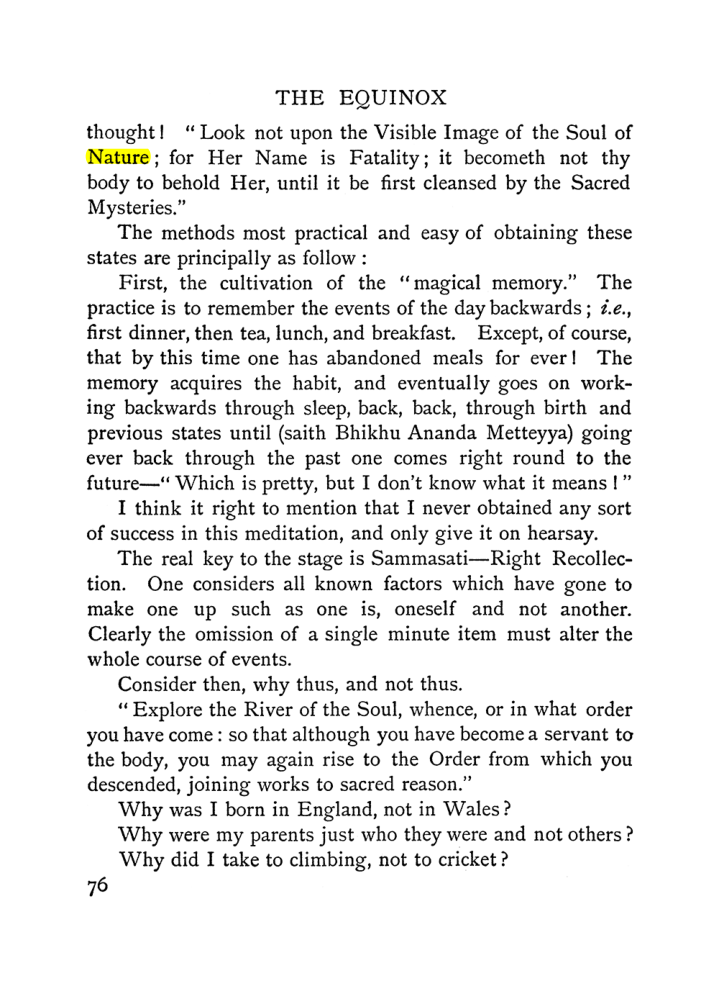 Original scan of The Equinox (Volume I, Number I), PDF page 86