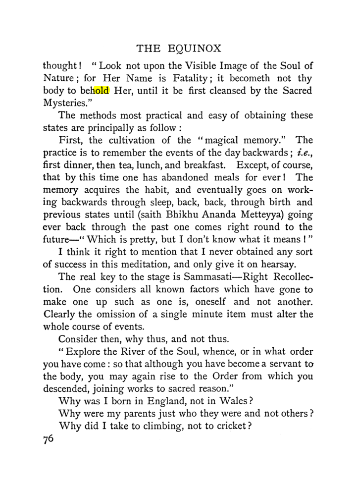 Original scan of The Equinox (Volume I, Number I), PDF page 86