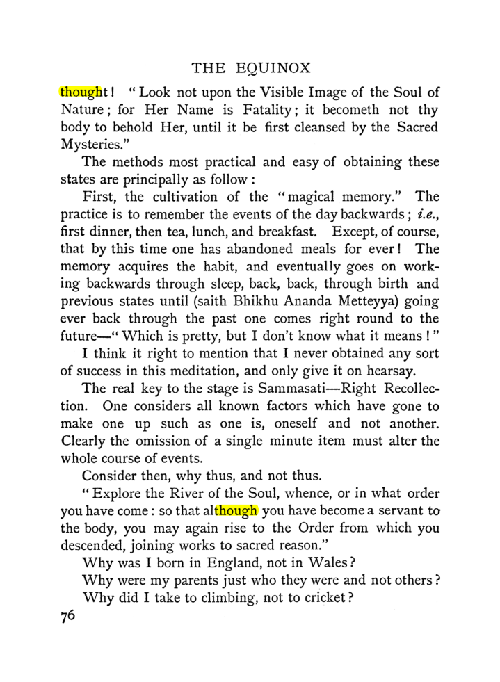 Original scan of The Equinox (Volume I, Number I), PDF page 86