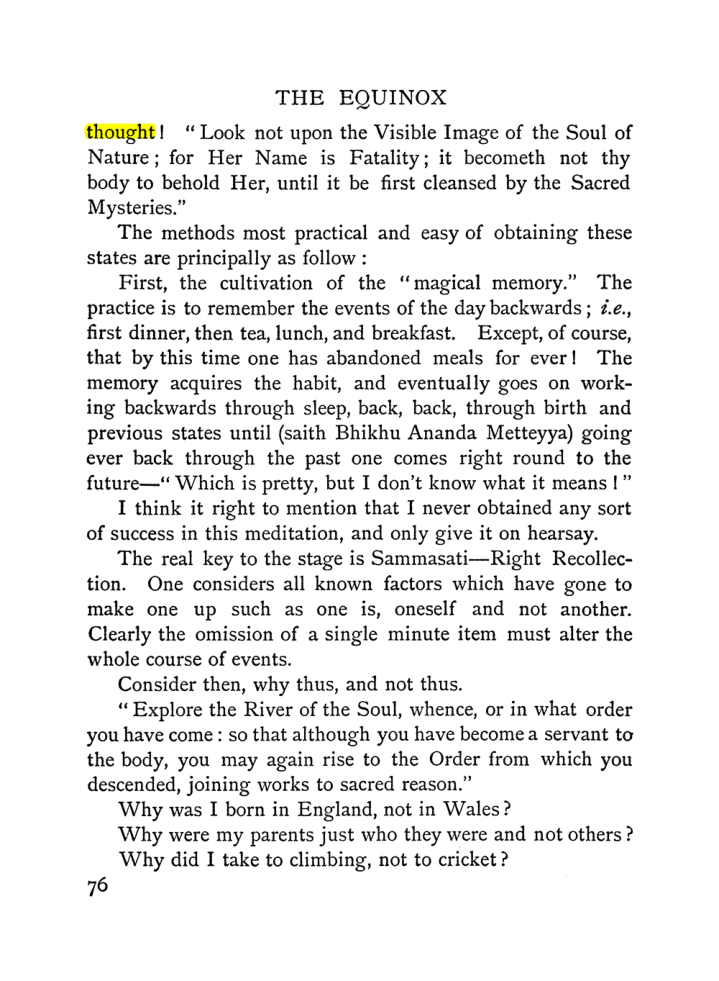 Original scan of The Equinox (Volume I, Number I), PDF page 86