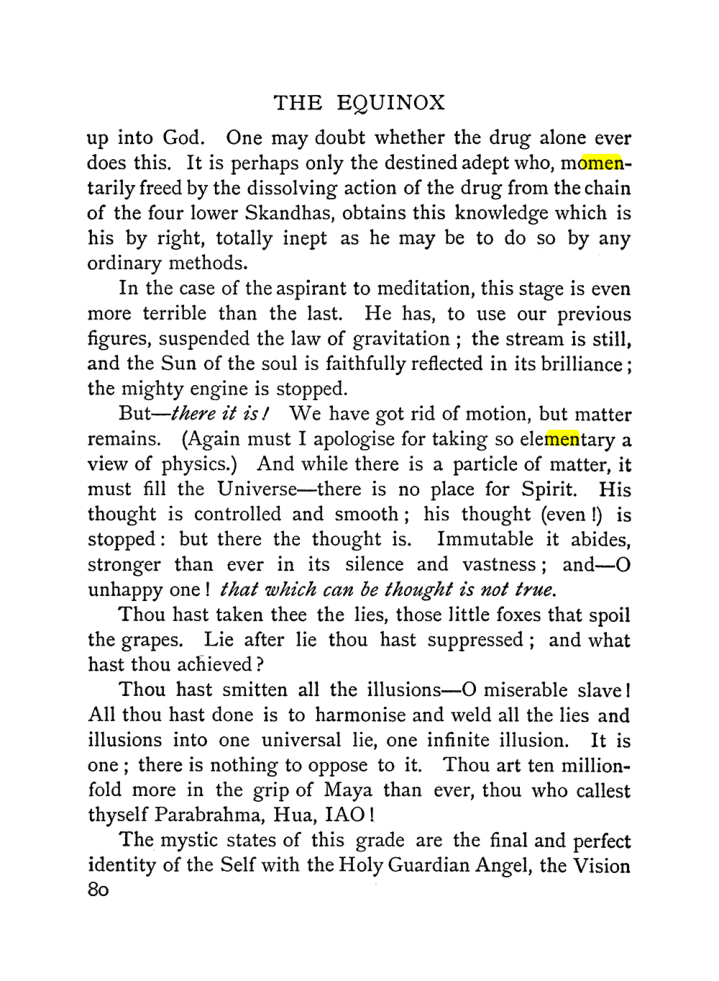 Original scan of The Equinox (Volume I, Number I), PDF page 90