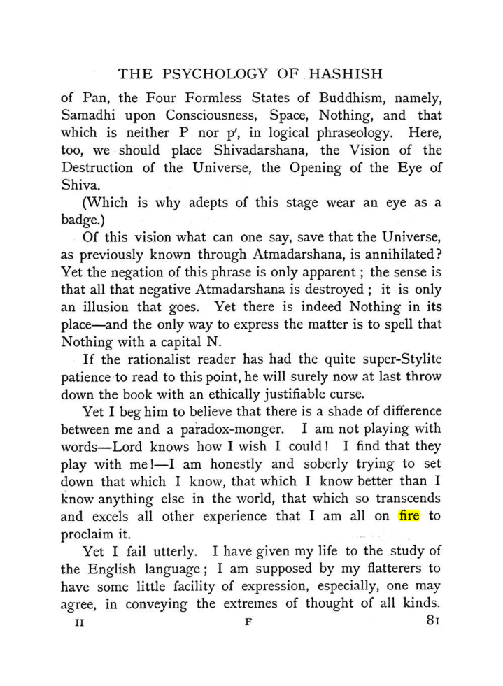Original scan of The Equinox (Volume I, Number I), PDF page 91
