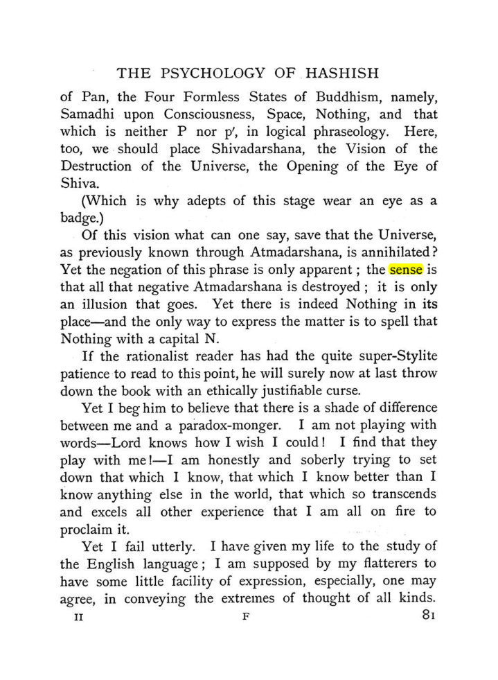 Original scan of The Equinox (Volume I, Number I), PDF page 91