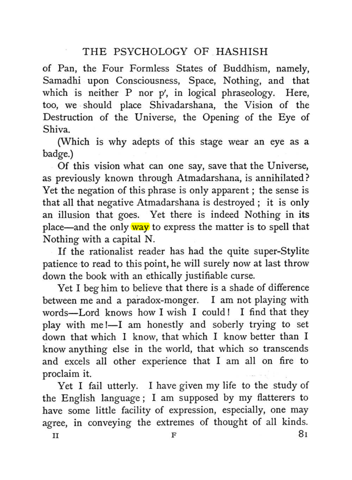 Original scan of The Equinox (Volume I, Number I), PDF page 91